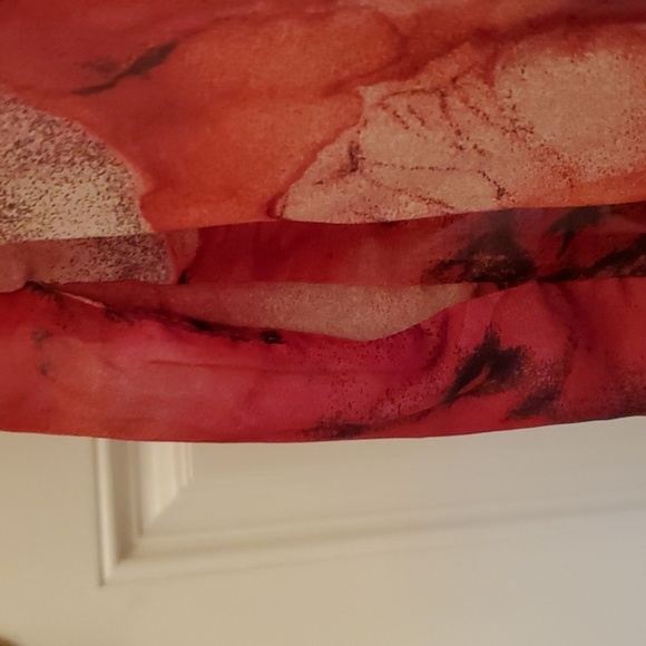 2 piece Susan Graver top and long sheer Vest - Picture 13 of 13